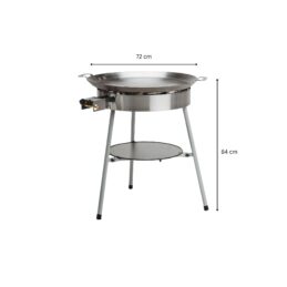 GrillSymbol stekehelle gass Expert-720, ø 72 cm